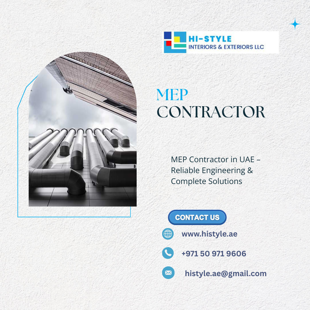 MEP Contractor in UAE