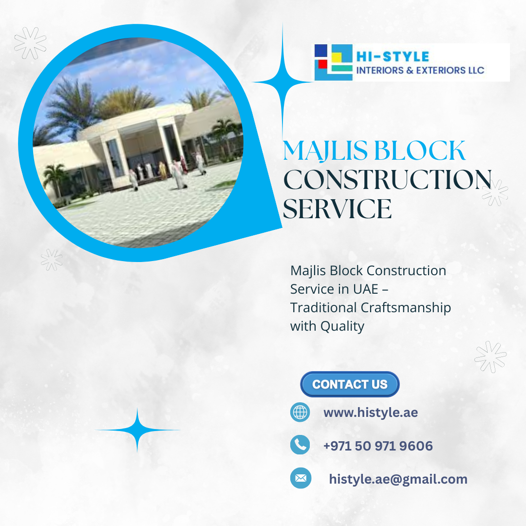Majlis Block Construction Service in UAE