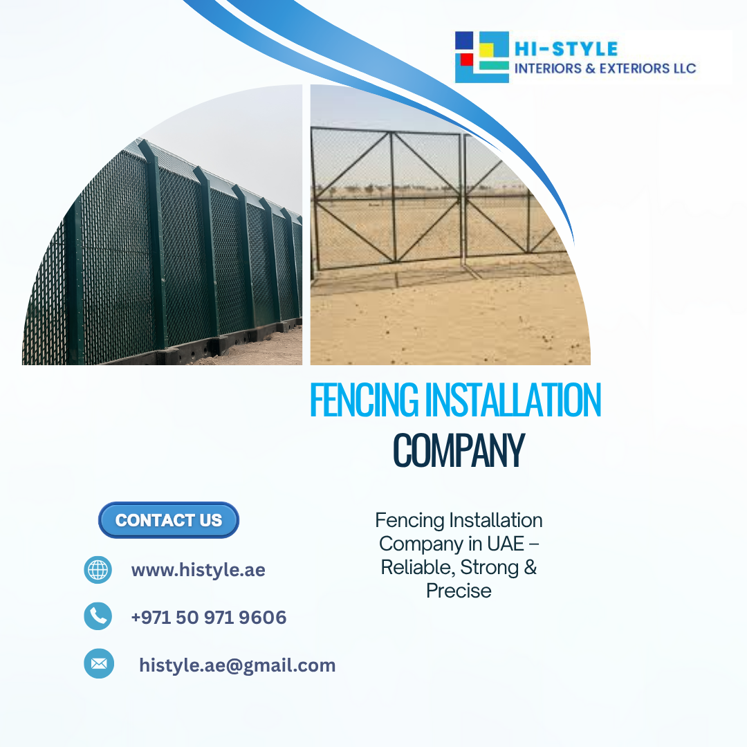 Fencing Installation Company in UAE
