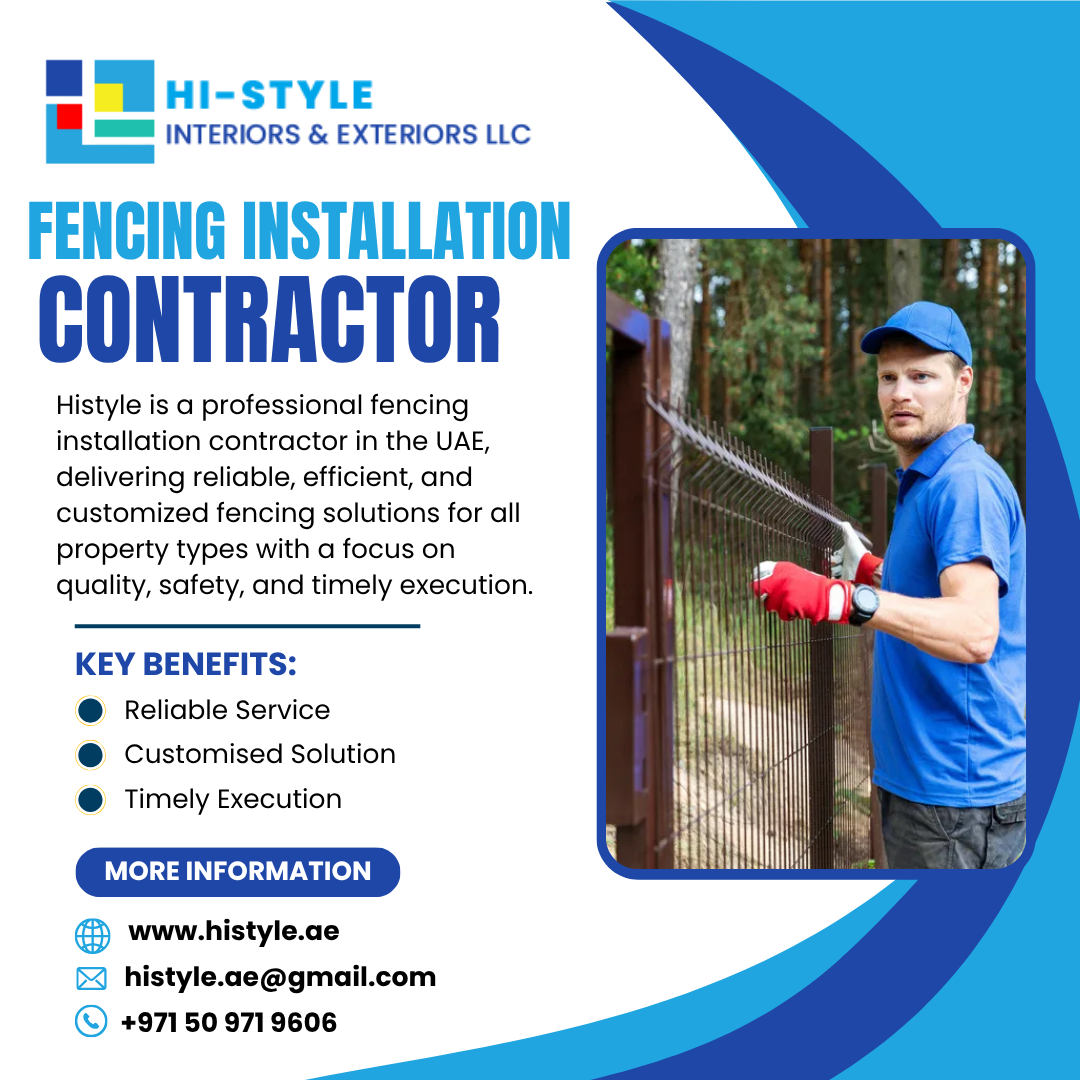 Fencing Installation Contractor in UAE