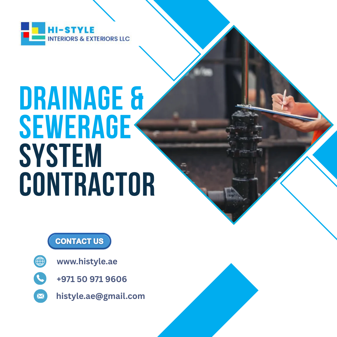 Drainage & Sewerage System Contractor in UAE