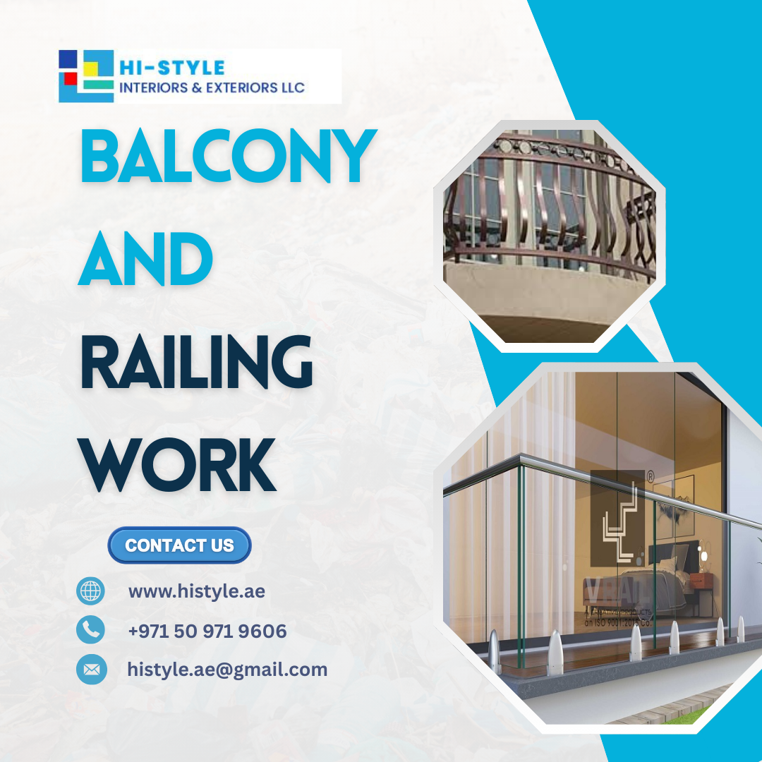Balcony & Railing Work in UAE