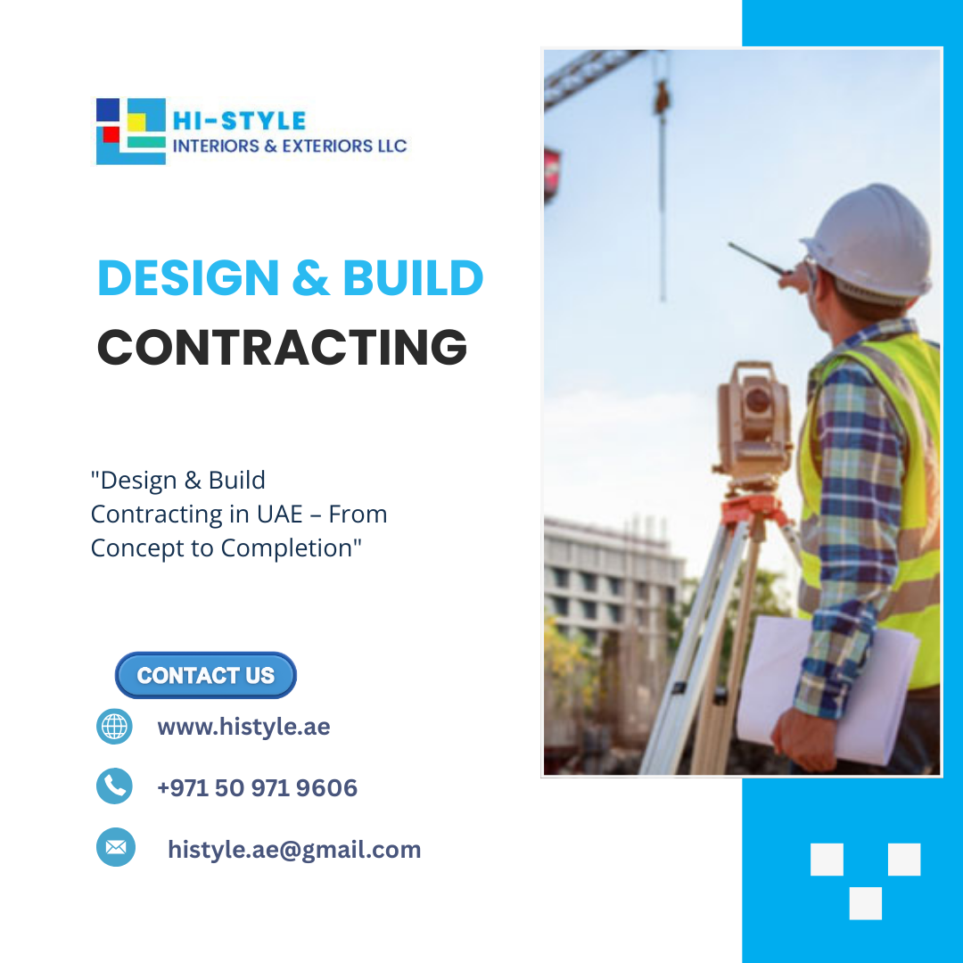 Expert Design & Build Contracting in UAE for Seamless Project Execution