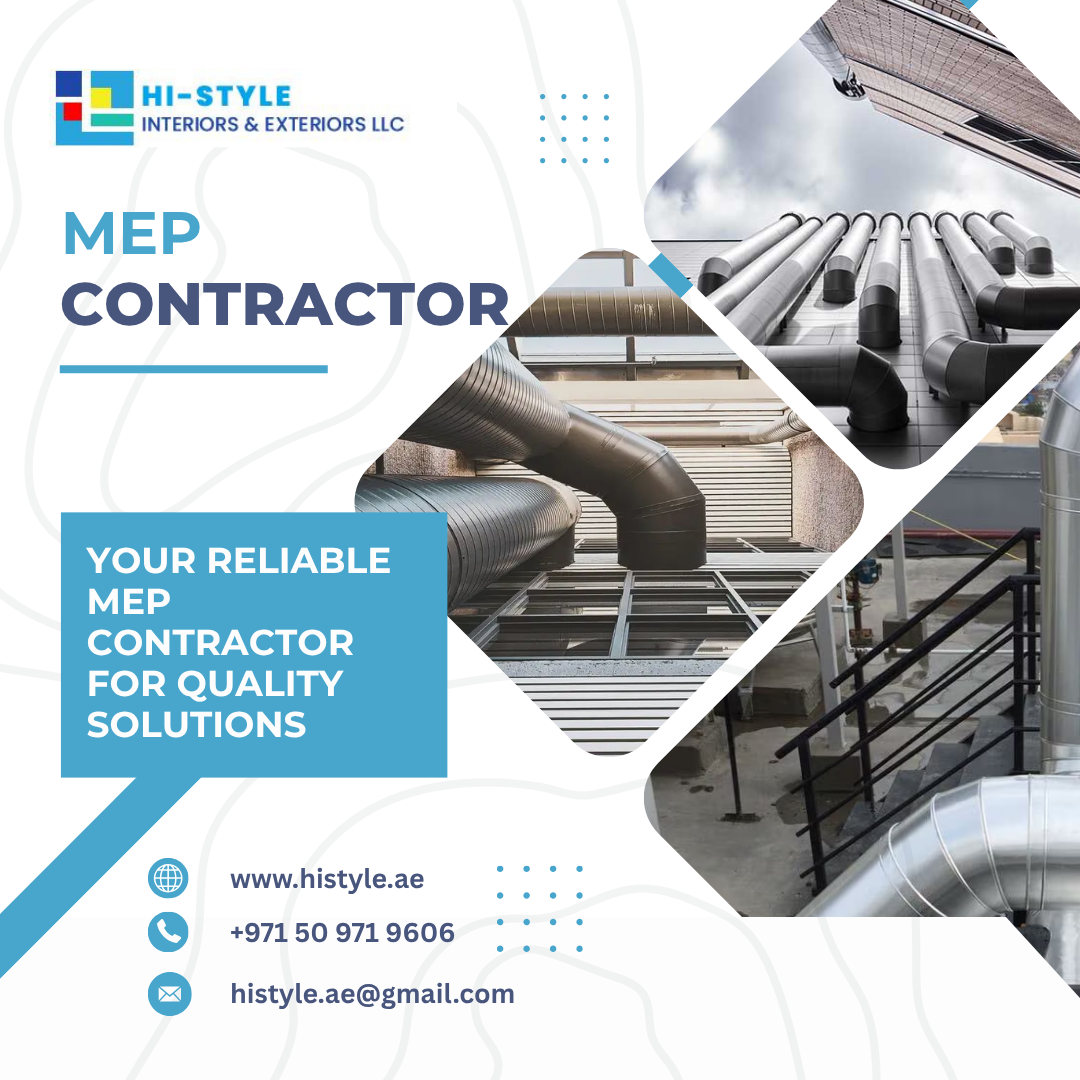 Expert MEP Contractor in UAE for Integrated Building Solutions