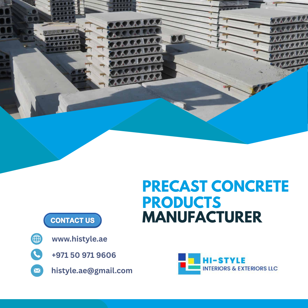 Precast Concrete Products Manufacturer in UAE