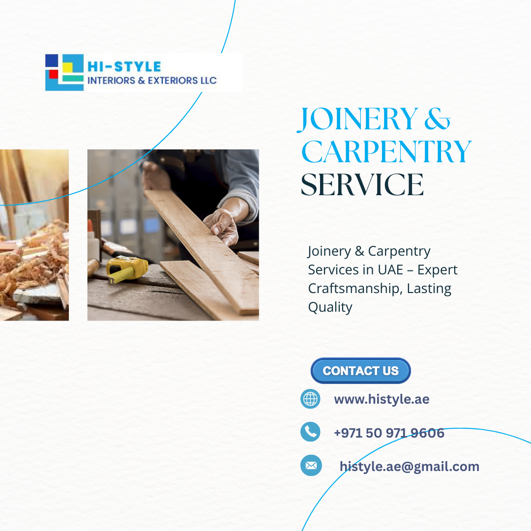 Joinery & Carpentry Service in UAE 