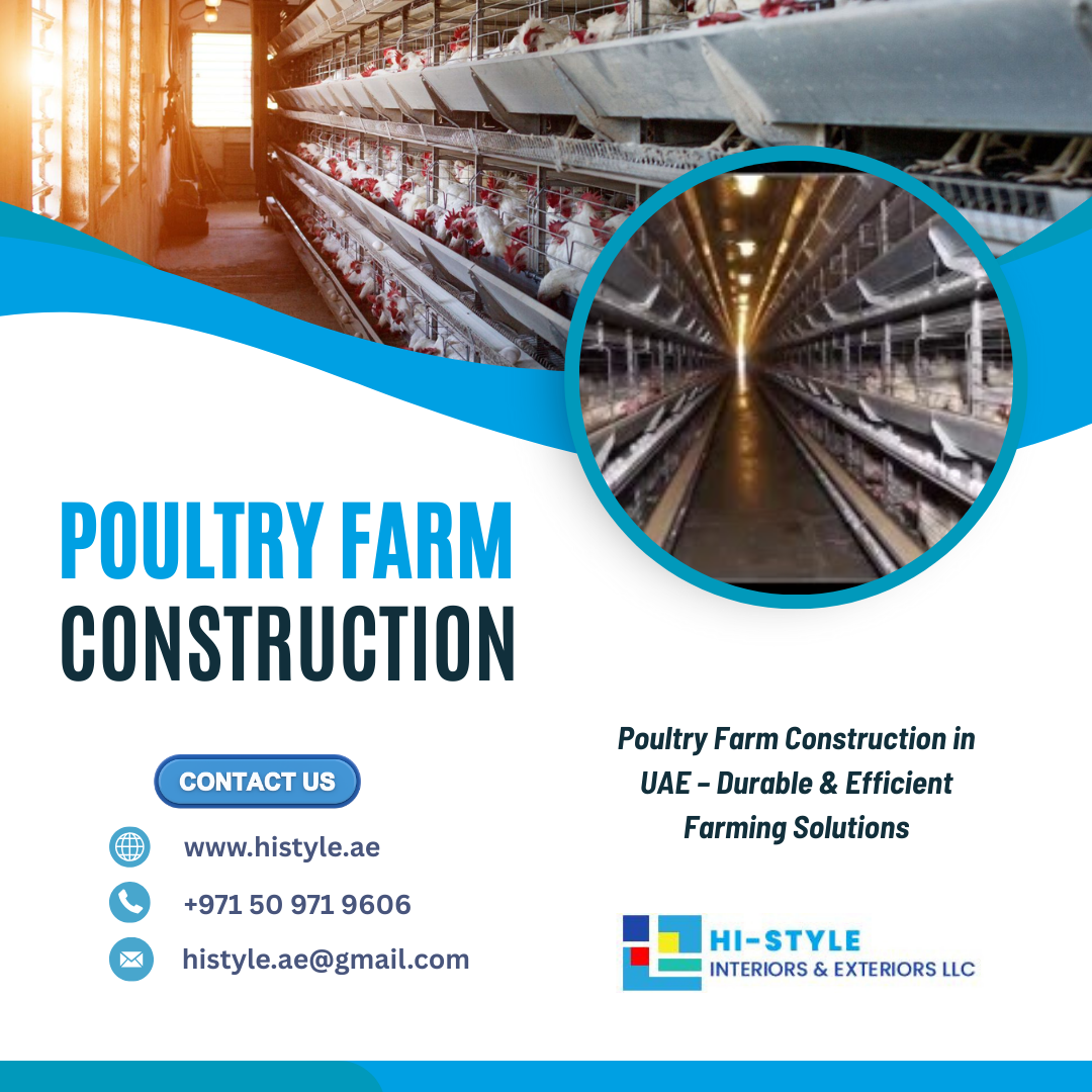 Poultry Farm Construction in UAE
