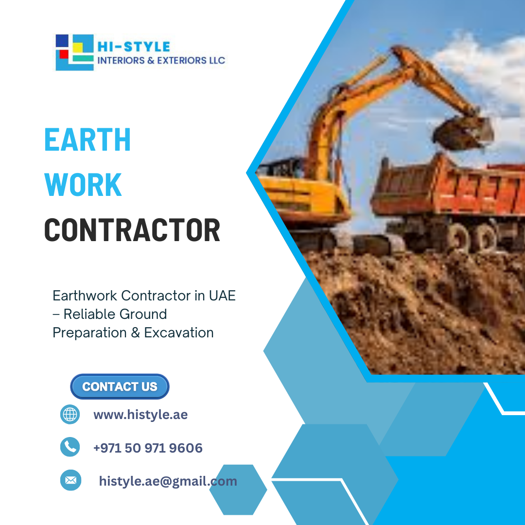 Earth Work Contractor in UAE