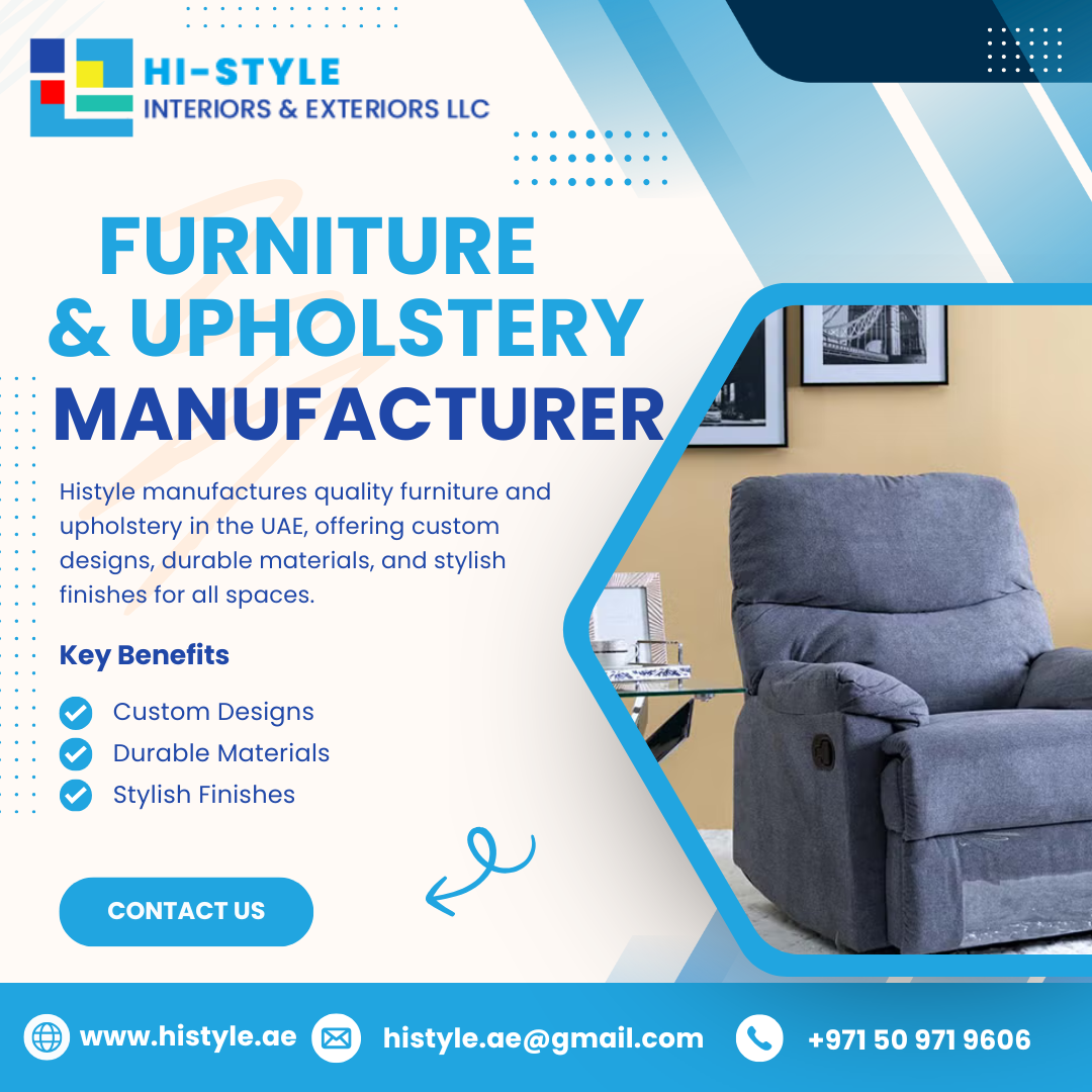Furniture & Upholstery Manufacturers in UAE