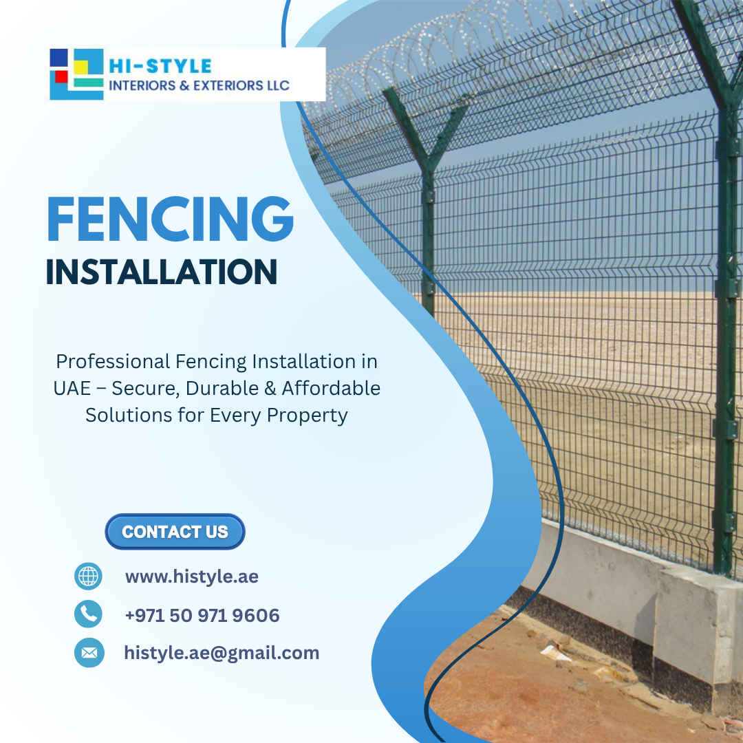 Fencing Installation in UAE