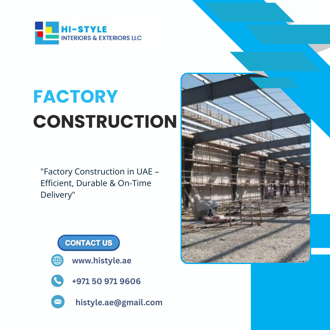 Factory Construction in UAE