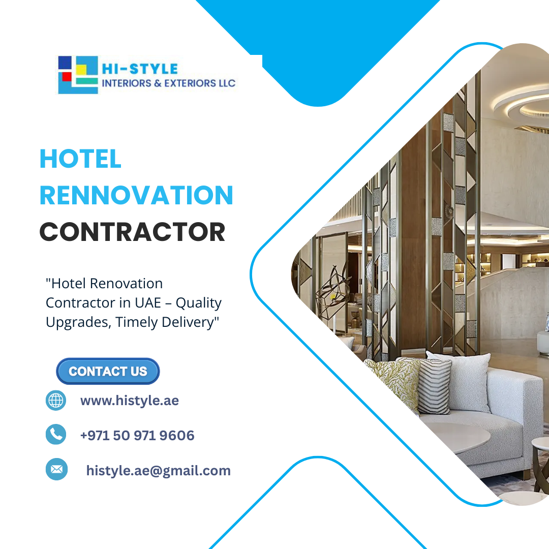 Hotel Renovation Contractor in UAE