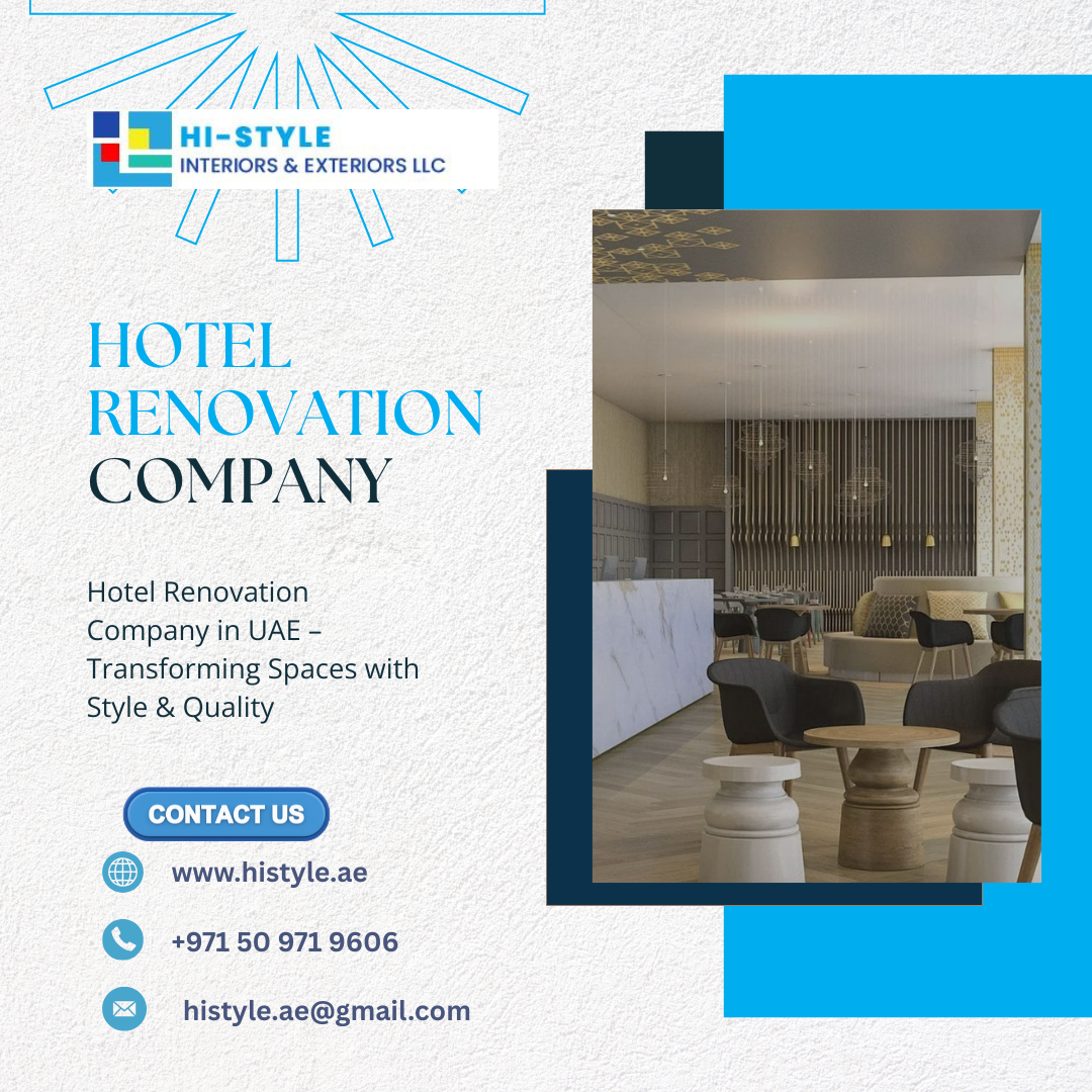 Hotel Renovation Company in UAE