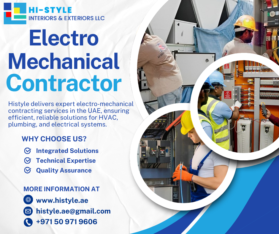 Electro Mechanical Contractor in UAE