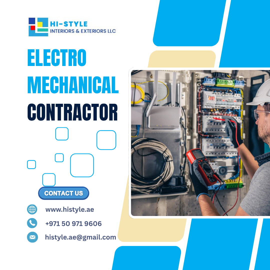 Professional Electro Mechanical Contractor in UAE for Reliable MEP Solutions