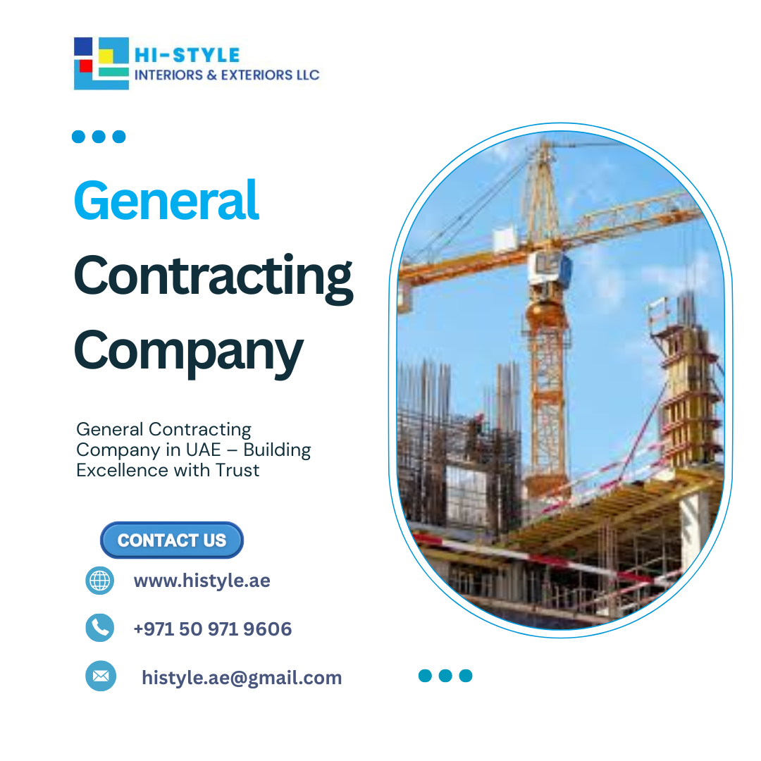 General Contracting Company in UAE