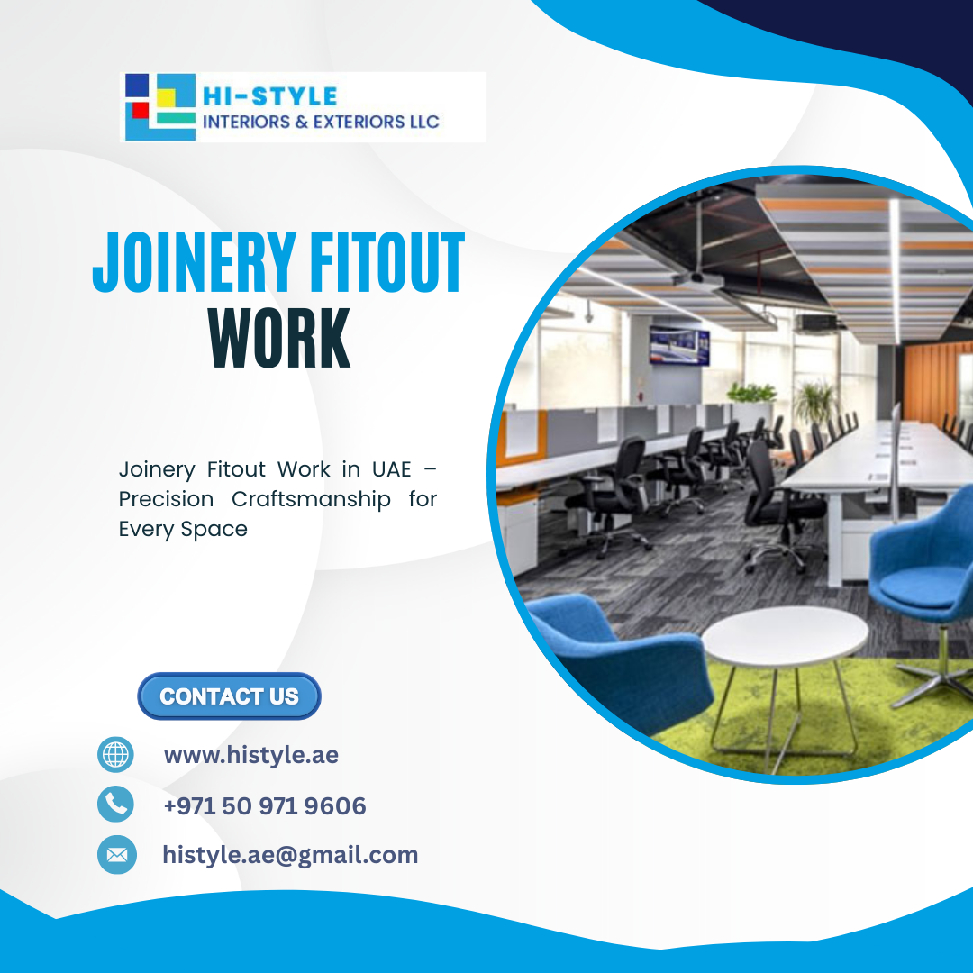 Joinery Fitout Work in UAE
