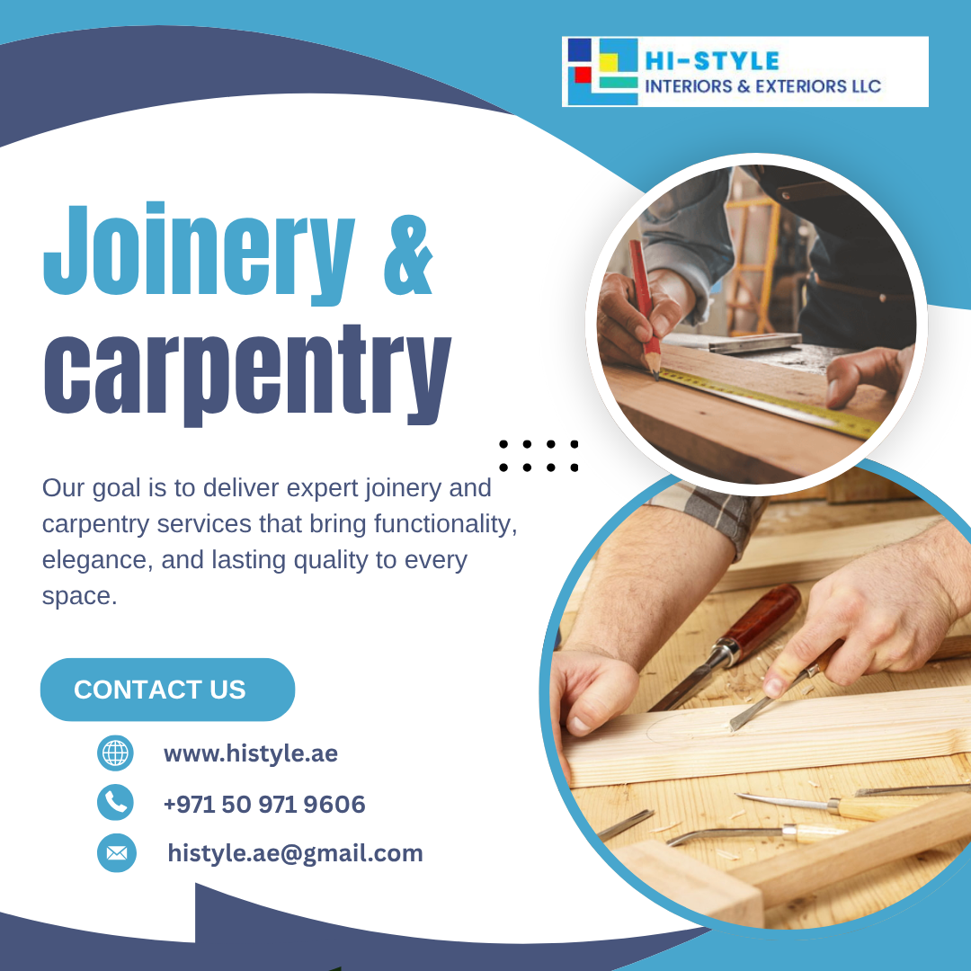 Joinery & Carpentry in UAE