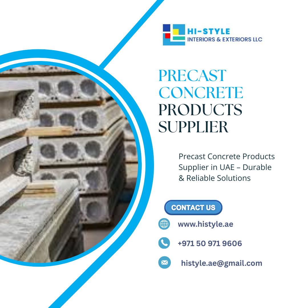 Precast Concrete Products Supplier in UAE
