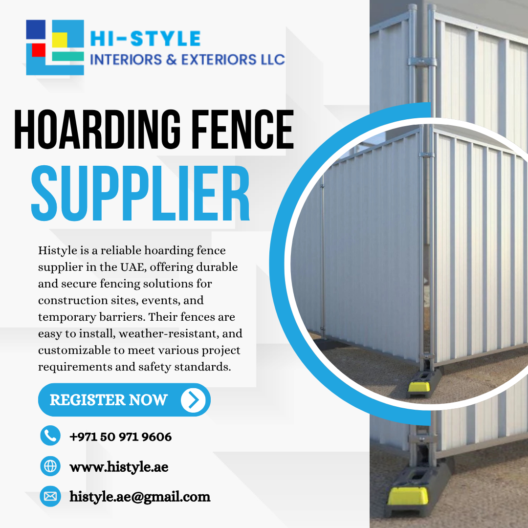 Hoarding Fence Supplier in UAE