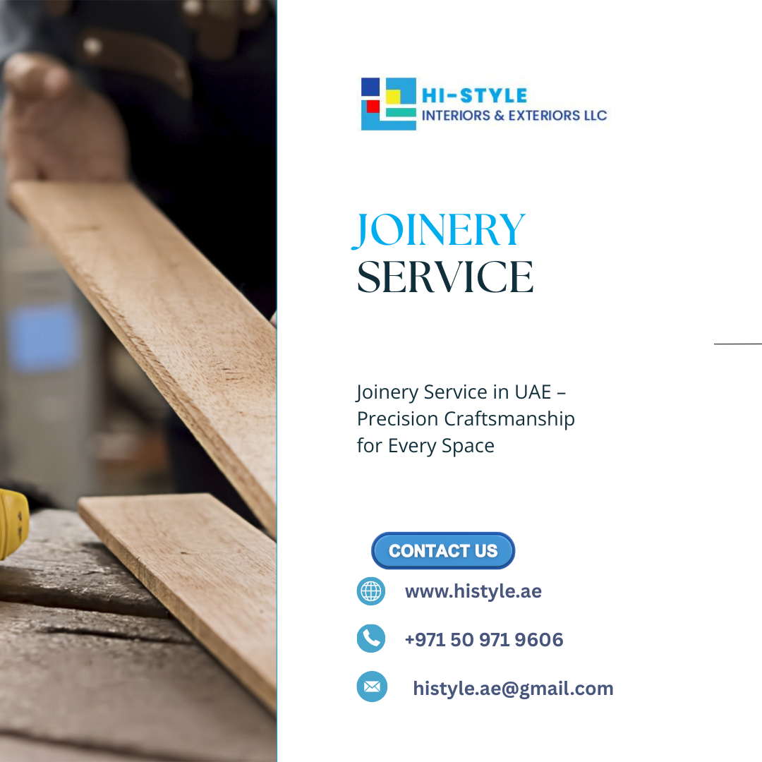 Joinery Service in UAE