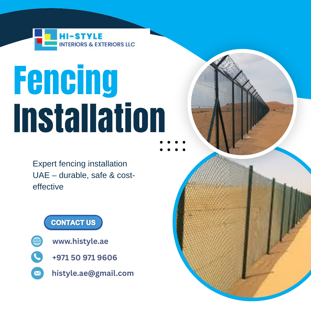 Fencing Installation in UAE