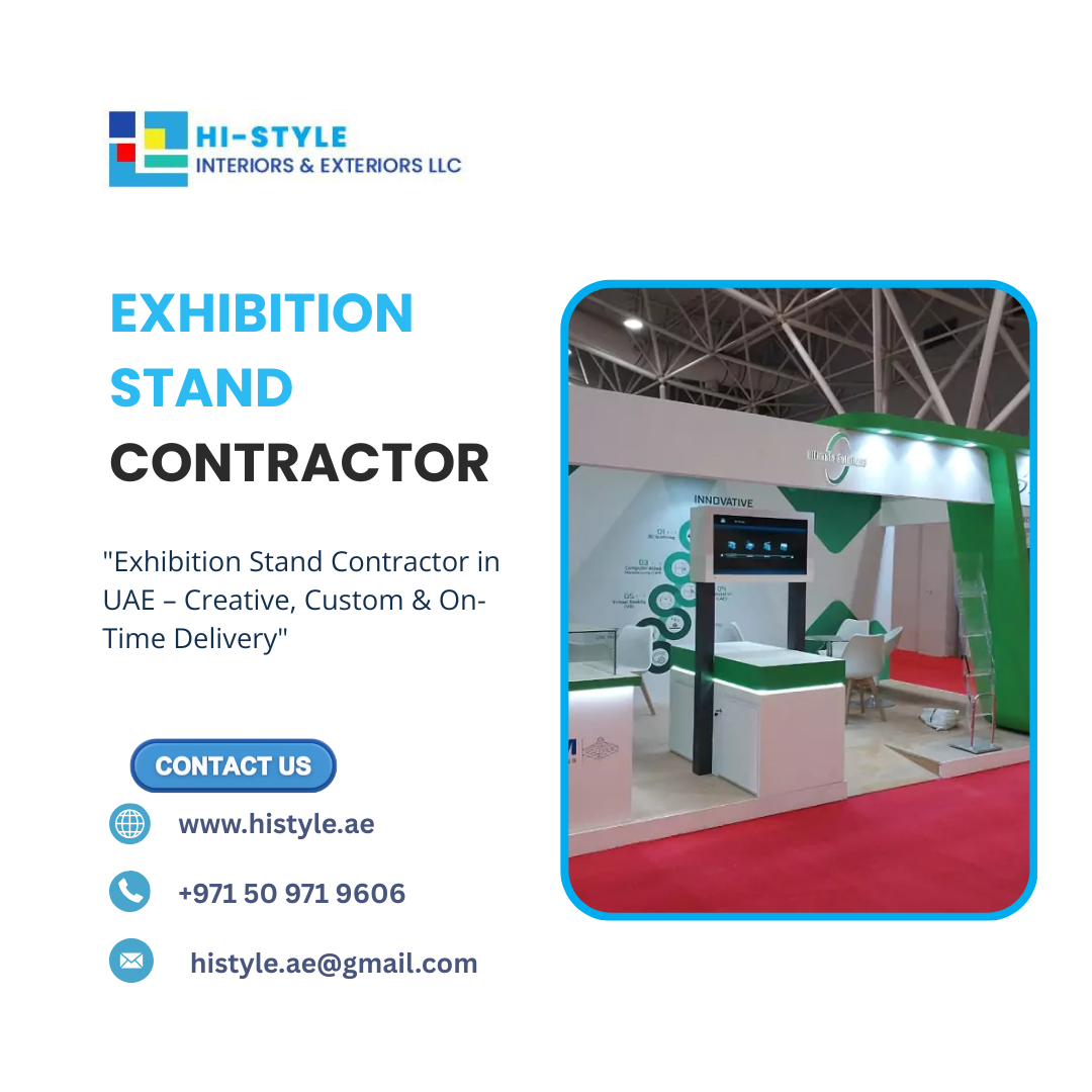 Creative Exhibition Stand Contractor in UAE for Impactful Displays