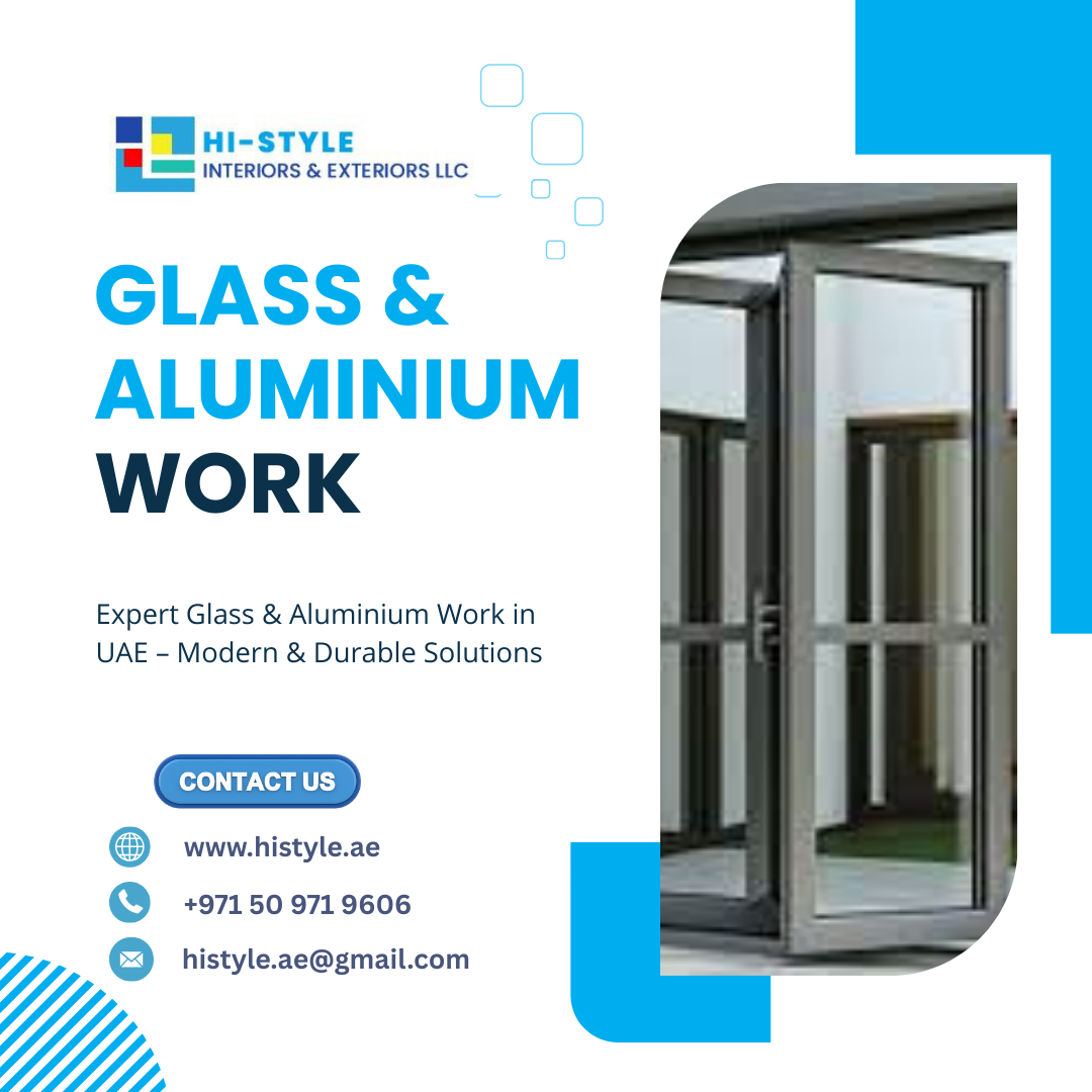 Glass & Aluminium Work in UAE