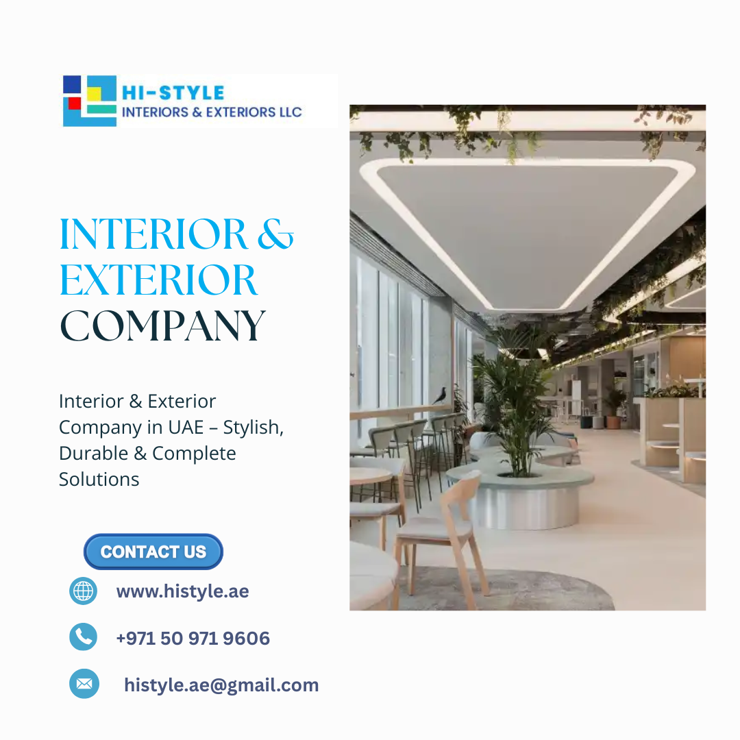 Interior & Exterior Company in UAE