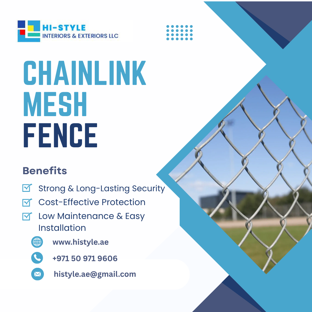 Chainlink Mesh Fence in UAE