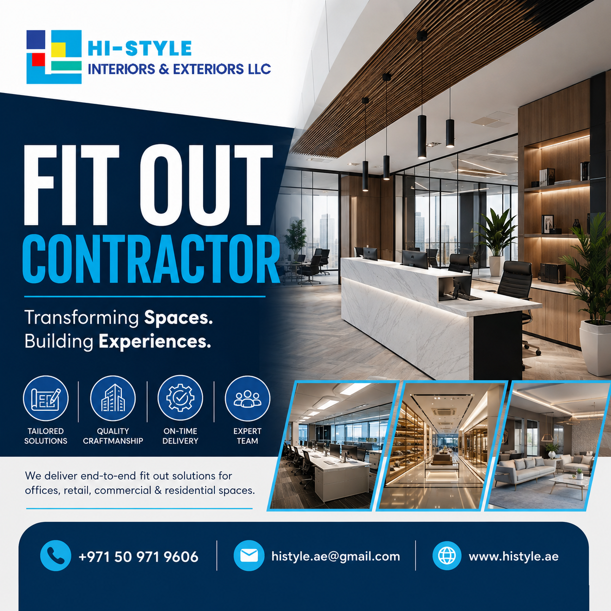 Fit Out Contractor in UAE